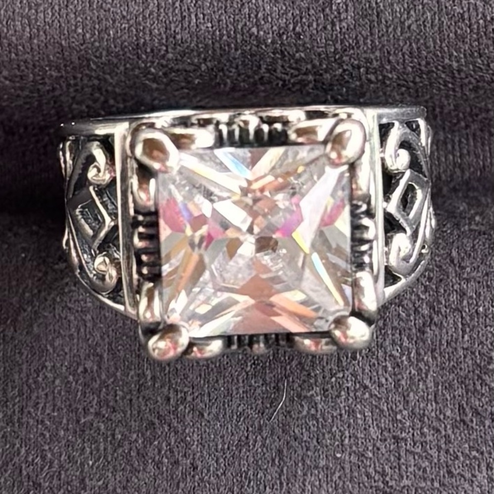 SILPADA Sterling Silver Uptown CZ Ring